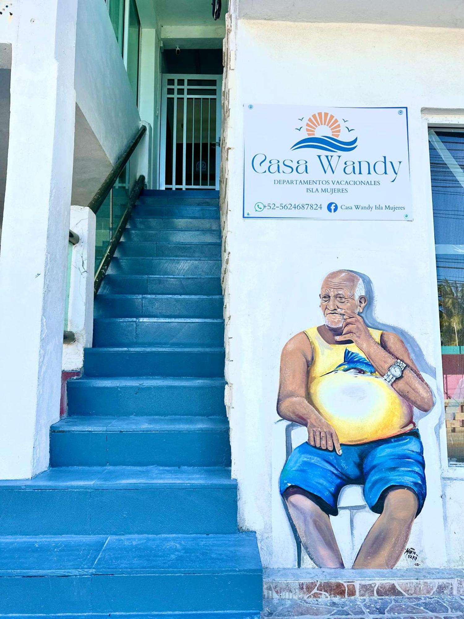 Appartamento Casa Wandy Isla Mujeres Esterno foto